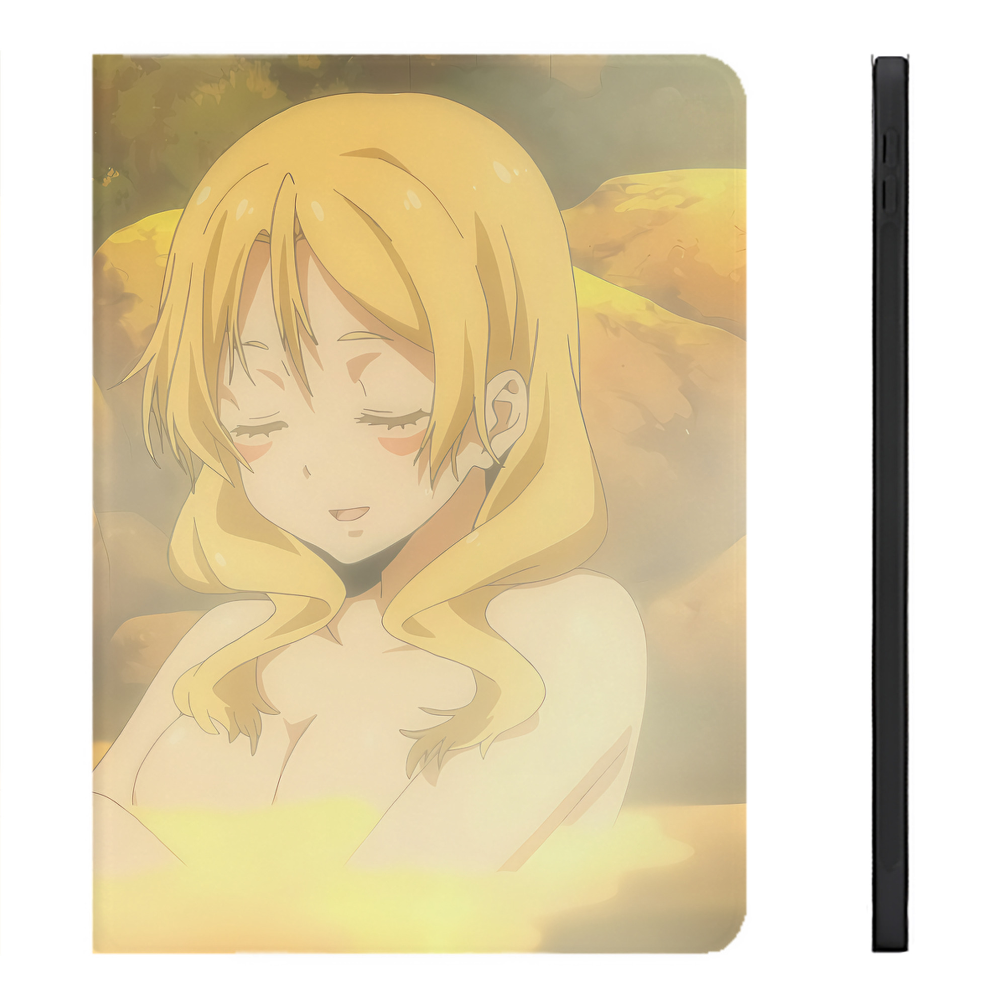 （画像用） 転スラ Regarding Reincarnated to Slime IPadケース ペンホルダー付き ブックスタイルデザイン